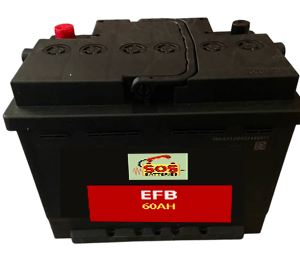 Batterie black 60AH EFB